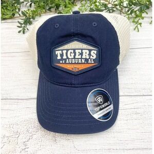 NEW AUBURN TIGERS Adjustable Mesh Back Hat OS